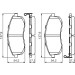 BOSCH | Bremsbelagsatz, Scheibenbremse | 0 986 494 572 BOSCH | Bremsbelagsatz, Scheibenbremse | 0 986 494 572
