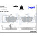 Delphi | Bremsbelagsatz, Scheibenbremse | LP2029 Delphi | Bremsbelagsatz, Scheibenbremse | LP2029