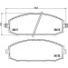 Brembo | Bremsbelagsatz, Scheibenbremse | P 56 041