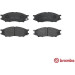 Brembo | Bremsbelagsatz, Scheibenbremse | P 56 083 Brembo | Bremsbelagsatz, Scheibenbremse | P 56 083