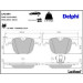 Delphi Bremsbelagsatz, Scheibenbremse LP2494