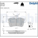 Delphi | Bremsbelagsatz, Scheibenbremse | LP2180 Delphi | Bremsbelagsatz, Scheibenbremse | LP2180