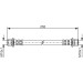 BOSCH | Bremsschlauch | 1 987 476 457 BOSCH | Bremsschlauch | 1 987 476 457
