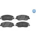 Meyle | Bremsbelagsatz, Scheibenbremse | 025 243 5117/W Meyle | Bremsbelagsatz, Scheibenbremse | 025 243 5117/W