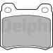 Delphi | Bremsbelagsatz, Scheibenbremse | LP440 Delphi | Bremsbelagsatz, Scheibenbremse | LP440