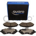 QUARO | Bremsbelagsatz, Scheibenbremse | QP8636C QUARO | Bremsbelagsatz, Scheibenbremse | QP8636C