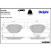 Delphi Bremsbelagsatz, Scheibenbremse LP2189