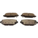 Bremsbelagsatz, Scheibenbremse QUARO SILVER CERAMIC QP9697C