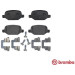 Brembo | Bremsbelagsatz, Scheibenbremse | P 23 064 Brembo | Bremsbelagsatz, Scheibenbremse | P 23 064