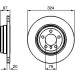 BOSCH | Bremsscheibe | 0 986 479 004 BOSCH | Bremsscheibe | 0 986 479 004