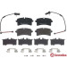 Brembo | Bremsbelagsatz, Scheibenbremse | P 85 151 Brembo | Bremsbelagsatz, Scheibenbremse | P 85 151