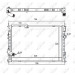 NRF | Kühler, Motorkühlung | 58455 NRF | Kühler, Motorkühlung | 58455