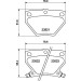 Hella | Bremsbelagsatz, Scheibenbremse | 8DB 355 017-221