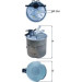 Knecht | Kraftstofffilter | KL 440/37 Knecht | Kraftstofffilter | KL 440/37