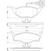 0 986 424 632 Bremsbelagsatz, Scheibenbremse