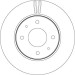 TRW | Bremsscheibe | DF4809 TRW | Bremsscheibe | DF4809