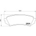 Brembo | Bremsbelagsatz, Scheibenbremse | P 83 049