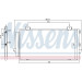 Nissens | Kondensator, Klimaanlage | 94741 Nissens | Kondensator, Klimaanlage | 94741