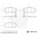 Blue Print | Bremsbelagsatz, Scheibenbremse | ADBP420128