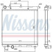 Nissens | Kühler, Motorkühlung | 61279 Nissens | Kühler, Motorkühlung | 61279