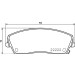 P 11 041 Bremsbelagsatz, Scheibenbremse PRIME LINE