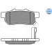 Meyle Bremsbelagsatz, Scheibenbremse MEYLE-ORIGINAL: True to OE 025 217 3813/W