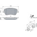 BOSCH | Bremsbelagsatz, Scheibenbremse | 0 986 494 592