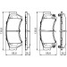 BOSCH | Bremsbelagsatz, Scheibenbremse | 0 986 494 221 BOSCH | Bremsbelagsatz, Scheibenbremse | 0 986 494 221
