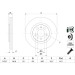 BOSCH | Bremsscheibe | 0 986 478 852 BOSCH | Bremsscheibe | 0 986 478 852