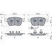 0 986 424 397 Bremsbelagsatz, Scheibenbremse