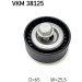 SKF | Umlenk-/Führungsrolle, Keilrippenriemen | VKM 38125 SKF | Umlenk-/Führungsrolle, Keilrippenriemen | VKM 38125