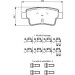 BOSCH Bremsbelagsatz, Scheibenbremse 0 986 494 222 BOSCH Bremsbelagsatz, Scheibenbremse 0 986 494 222