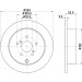 Hella | Bremsscheibe | 8DD 355 114-891