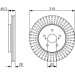 BOSCH | Bremsscheibe | 0 986 479 722 BOSCH | Bremsscheibe | 0 986 479 722