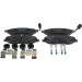 BOSCH | Bremsbelagsatz, Scheibenbremse | 0 986 494 591 BOSCH | Bremsbelagsatz, Scheibenbremse | 0 986 494 591