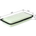 BOSCH F 026 400 017 Luftfilter
