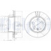 Delphi | Bremsscheibe | BG3899C