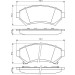 0 986 424 466 Bremsbelagsatz, Scheibenbremse 0 986 424 466 Bremsbelagsatz, Scheibenbremse