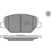 Meyle | Bremsbelagsatz, Scheibenbremse | 025 221 3819/PD Meyle | Bremsbelagsatz, Scheibenbremse | 025 221 3819/PD