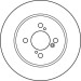TRW | Bremsscheibe | DF6122 TRW | Bremsscheibe | DF6122