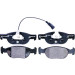 Hella | Bremsbelagsatz, Scheibenbremse | 8DB 355 007-921 Hella | Bremsbelagsatz, Scheibenbremse | 8DB 355 007-921
