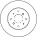 TRW | Bremsscheibe | DF1811 TRW | Bremsscheibe | DF1811
