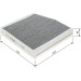 BOSCH 1 987 435 505 Innenraumfilter FILTER+