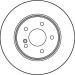 TRW | Bremsscheibe | DF2813 TRW | Bremsscheibe | DF2813