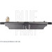 Blue Print | Bremsbelagsatz, Scheibenbremse | ADA104284 Blue Print | Bremsbelagsatz, Scheibenbremse | ADA104284