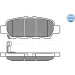 Meyle | Bremsbelagsatz, Scheibenbremse | 025 248 7113/W Meyle | Bremsbelagsatz, Scheibenbremse | 025 248 7113/W