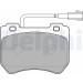 Delphi | Bremsbelagsatz, Scheibenbremse | LP2200 Delphi | Bremsbelagsatz, Scheibenbremse | LP2200