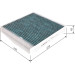 BOSCH 0 986 628 521 Innenraumfilter BOSCH 0 986 628 521 Innenraumfilter