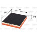 Valeo | Luftfilter | 585245 Valeo | Luftfilter | 585245