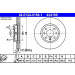 ATE | Bremsscheibe | 24.0124-0166.1 ATE | Bremsscheibe | 24.0124-0166.1